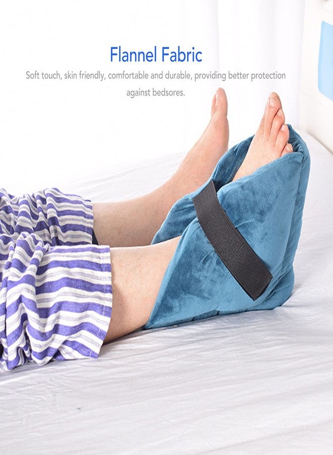 ZJchao Heel Protector Cushion, Thick Soft Pain Relief Heel Protector Pillows Heel Protector Pillow Off Loading Heel Boot Heel Protectors with Standard Size for Pressure Sores Bedsores Decubitus - Image 3
